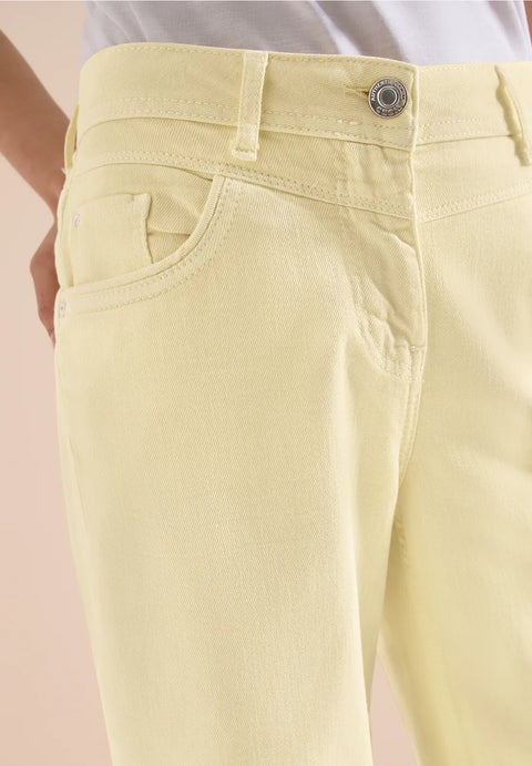 Cecil Neele Jeans- buttermilk yellow