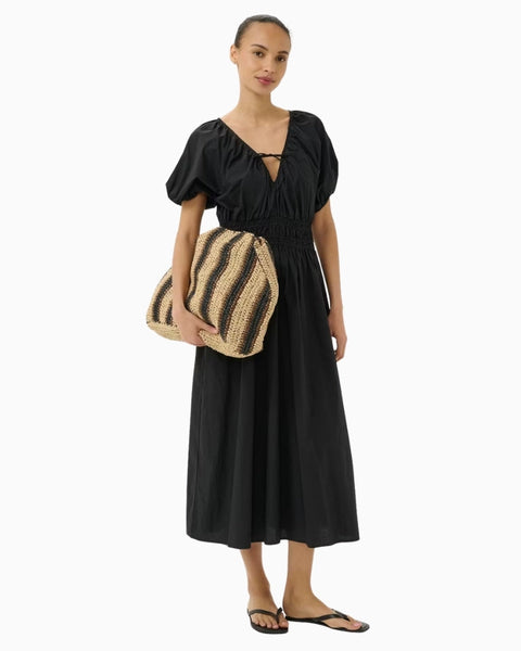 Part Two Bodilla Cotton Dress - Black