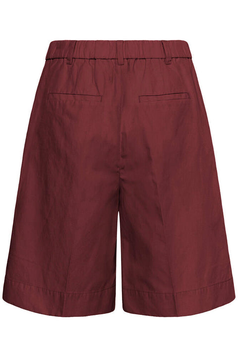 Part Two Benedikte Shorts - burnt russet