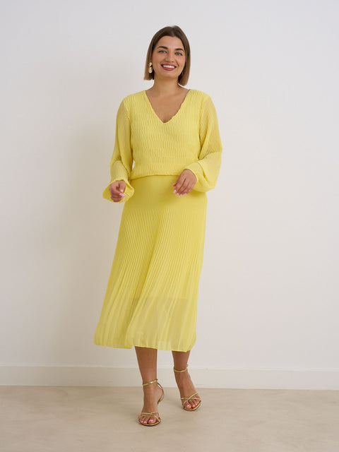 Kyla Aine Long Sleeve  Dress