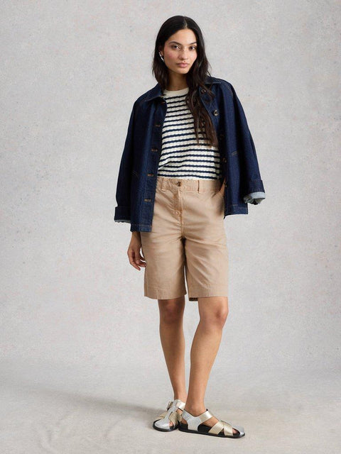 White Stuff Heidi Chino Shorts - light natural