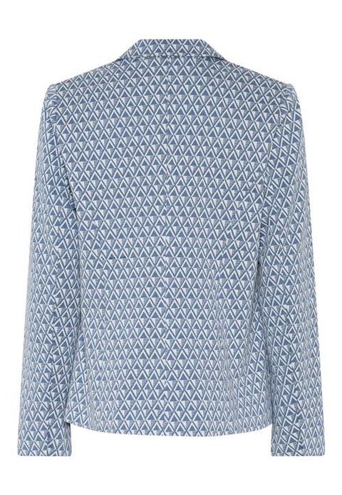 Cro Erage Jacquard Blazer - Blue