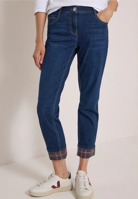 Cecil Scarlett Jeans with turn up detail