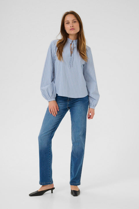 Kaffe Kamilina Blouse - Blue