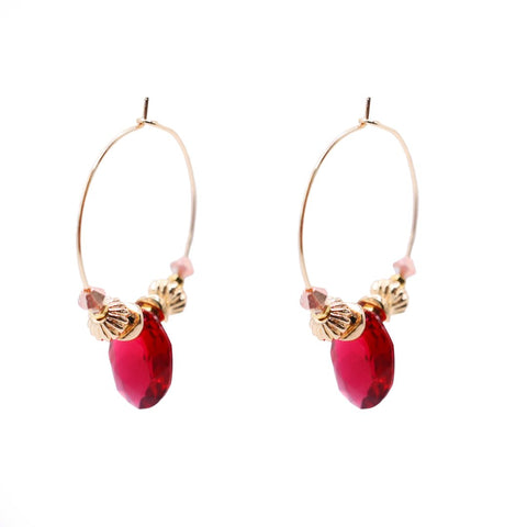 K Kajoux Flora Luxe Hoops