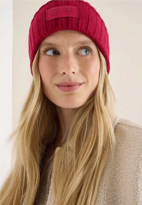 Cecil Knitted Hat - Red
