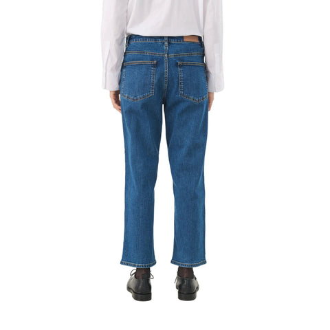Part Two Judy Jeans - med dark blue denim