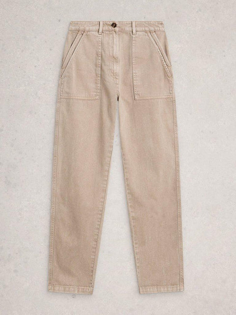 White Stuff Twister Jean in Light Natural (Size Down)