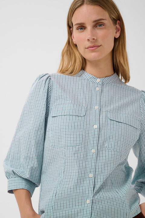 Part Two Chinette Shirt - gray dawn