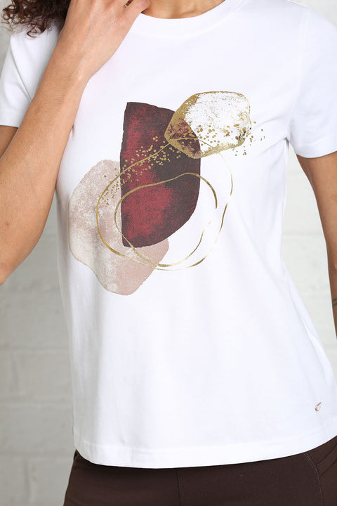 Relax & Renew Rosalie Tee White