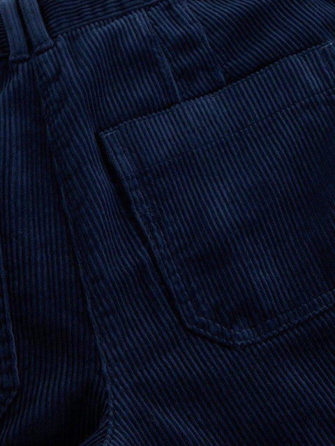 White Stuff Belle Cord Wide Leg Trousers - Navy