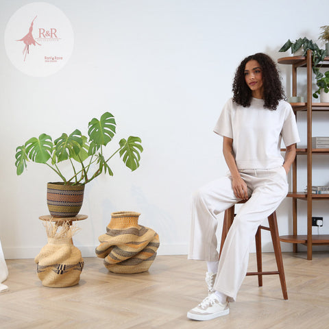 Relax & Renew Amy Joggers Stone