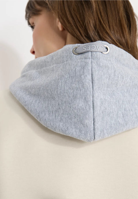 Cecil Short Scuba Trench Jacket  Detachable Inlay - dust beige