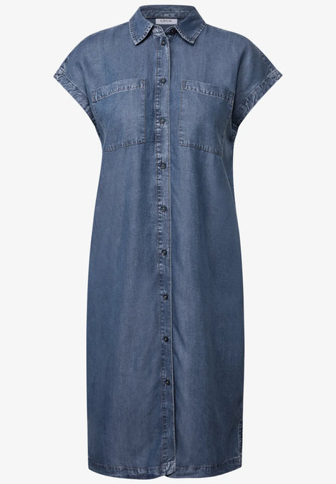 Cecil Denim Look Lyocell Dress