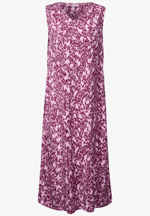 Cecil Patterned Midi Dress - Cherry Blossom