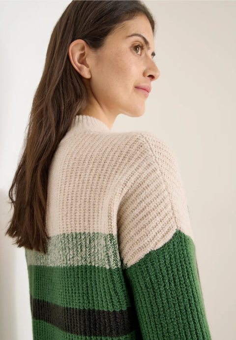 Cecil Mouline Stripe Knit