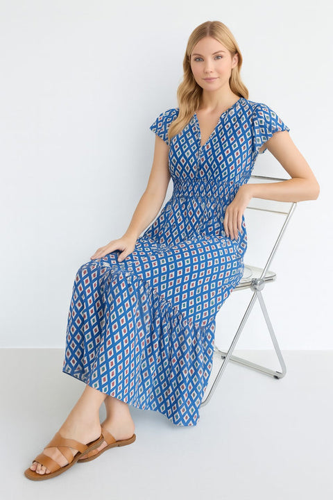 Marc Angelo Carol Dress - Blue