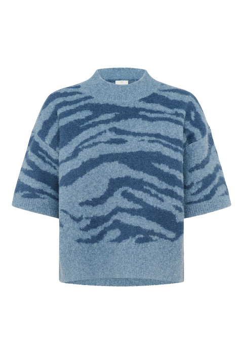 Kassandra Knit - Blue - Relaxed Fit