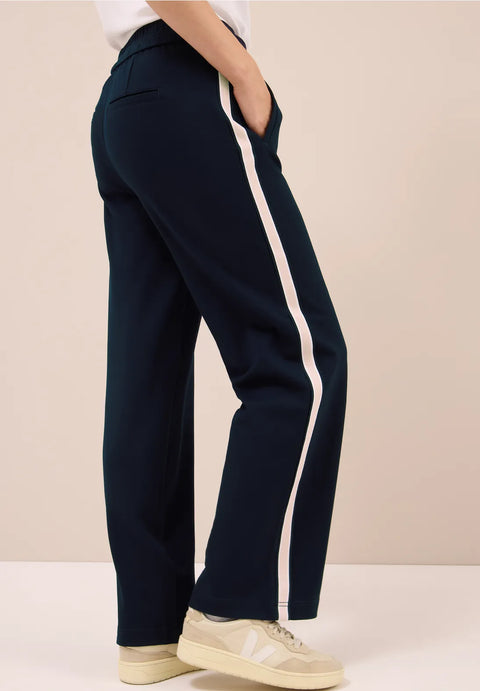 Cecil Neele Straight Trousers with side stripe