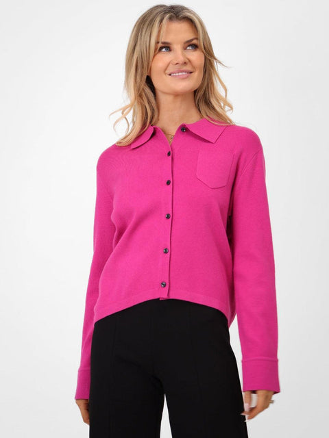 Kate & Pippa Sofi Cardigan In Magenta