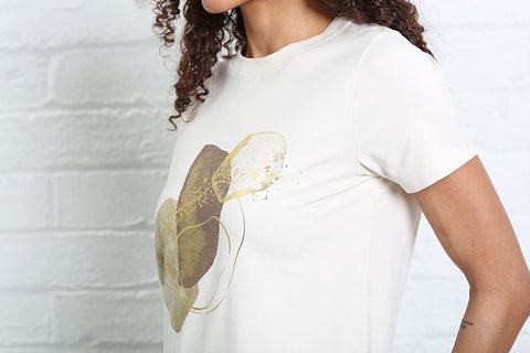 Relax & Renew Rosalie Tee - Cream