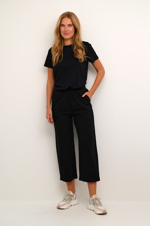 Kaffe Culotte Pants - Black
