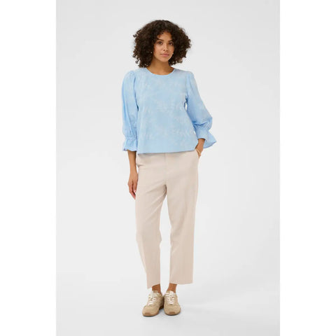 Kaffe Marlee Blouse - Blue