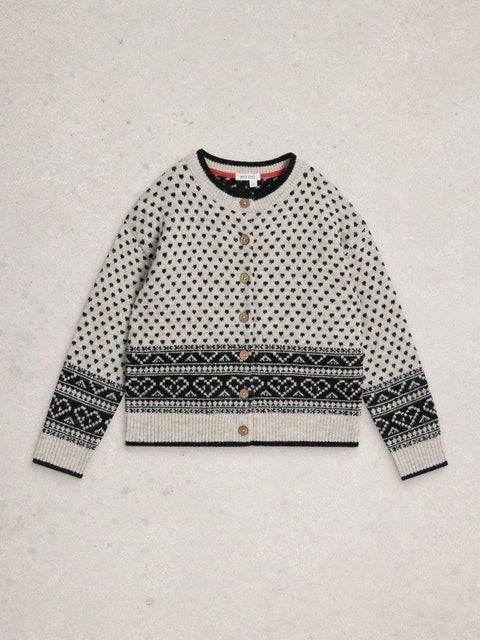 White Stuff Holly Heart Cardigan