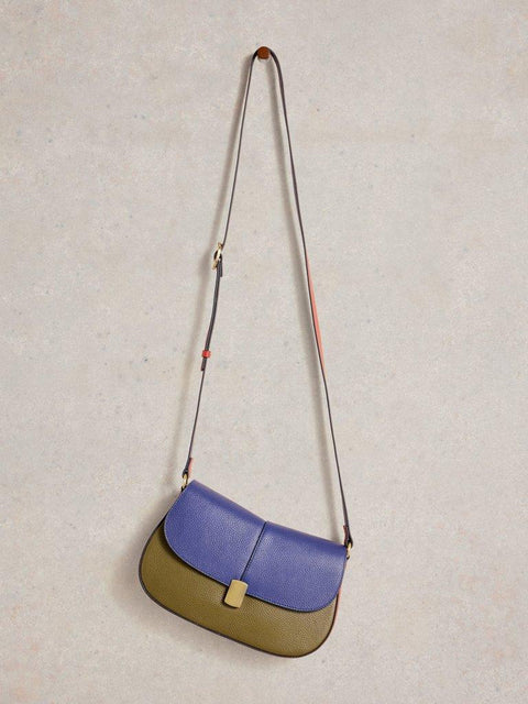 White Stuff - Silvy Lock Crossbody Bag
in BLUE MULTI