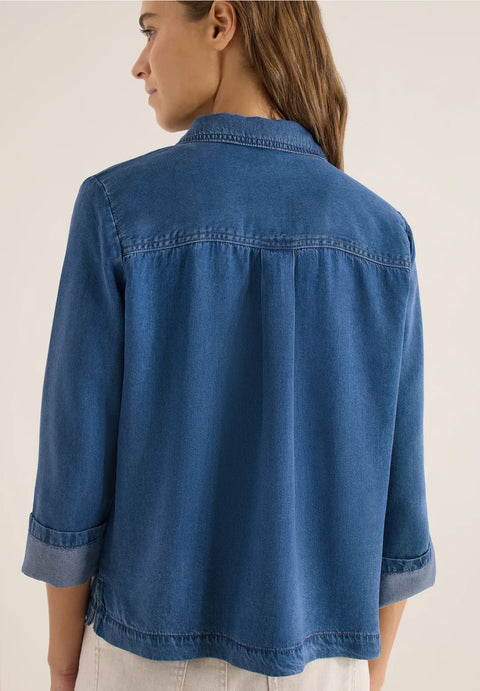 Cecil Denim Blouse
