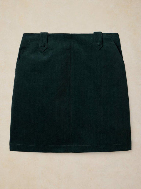 White Stuff Cora Cord Skirt - Dark Green