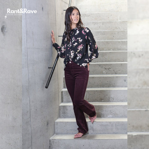 Rant & Rave Quinta Top - Black