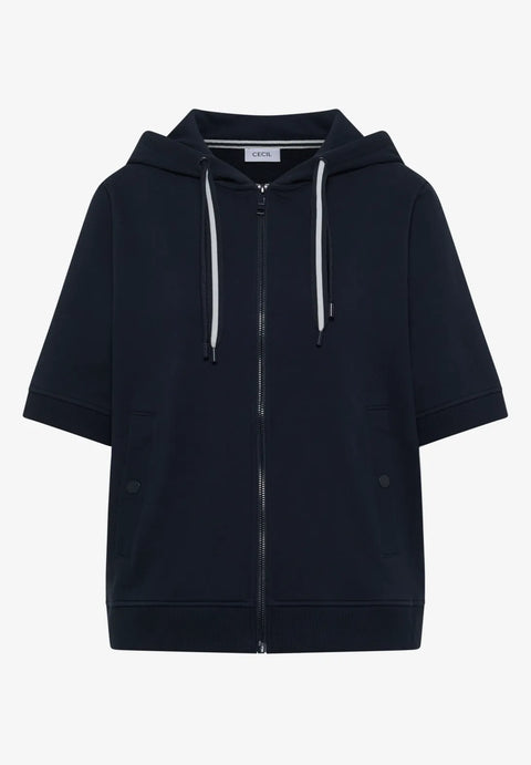 Cecil Short Sleeve Sweatjacket