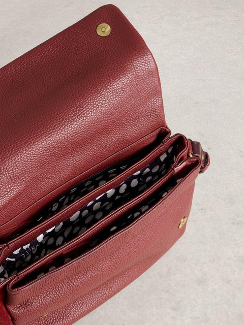 White Stuff - Tiggy Crossbody Bag
in MID RED