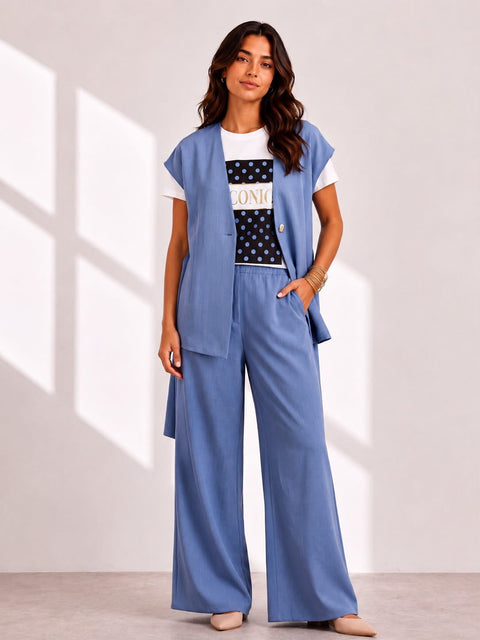 Kyla Denim Blue Co-Ord