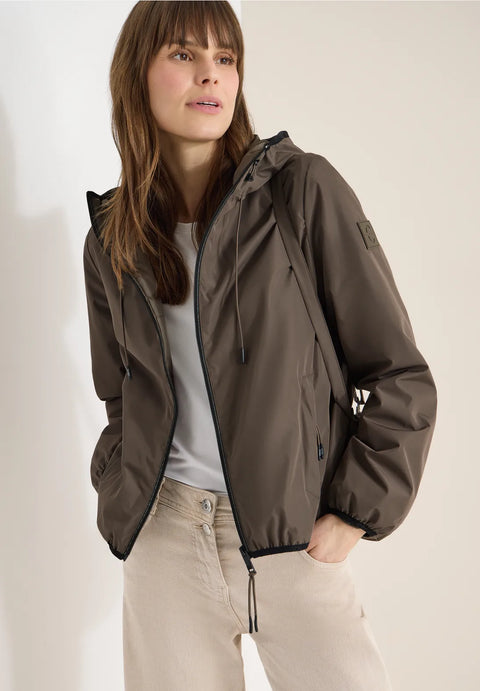 Cecil Transitional Jacket - mochua taupe
