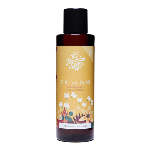 The Handmade Soap Co Reed Diffuser- Lemongrass & Cedarwood - 150 ml