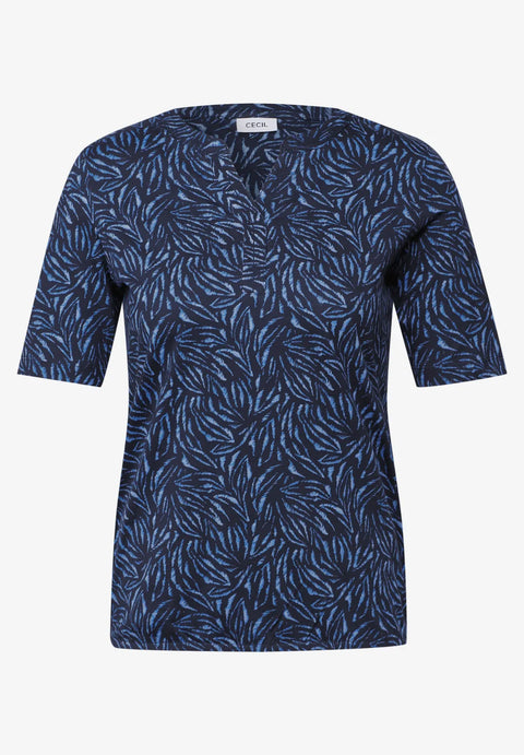 Cecil Minimal Tunic - Navy