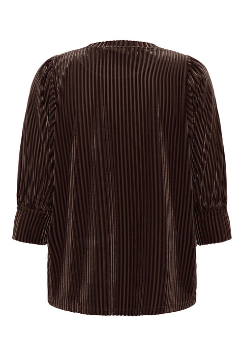 Kaffe Kacaca Blouse - Black Coffee
