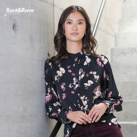 Rant & Rave Quinta Top - Black