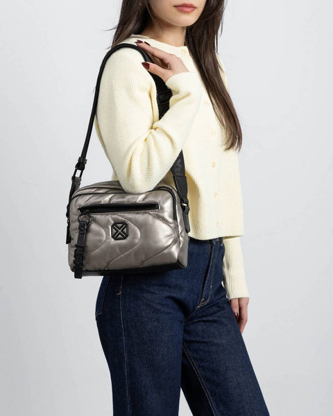 Xti Metallic Crossbody Bag