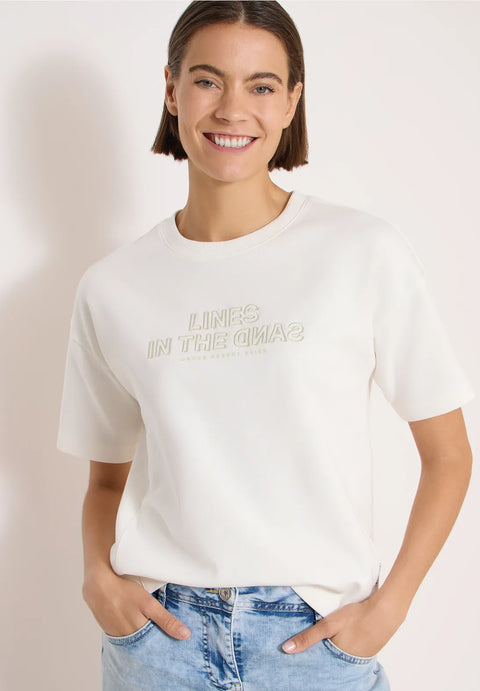 Cecil Tee - Vanilla White