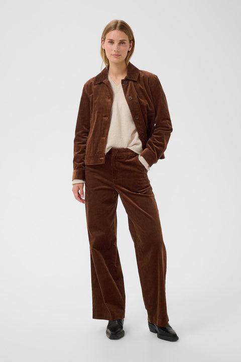Part Two Columba Pants - downtown brown