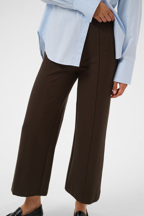 Part Two Llissa Trousers - chocolate