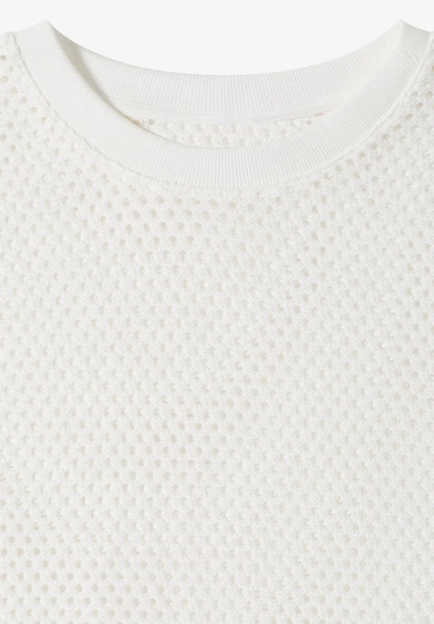 Cecil T-Shirt Knit - White