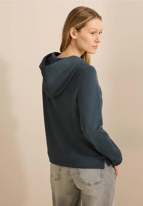 Cecil Hoody with Embroidery  - Slate Khacki