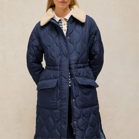 White Stuff - Waverly Coat - blue