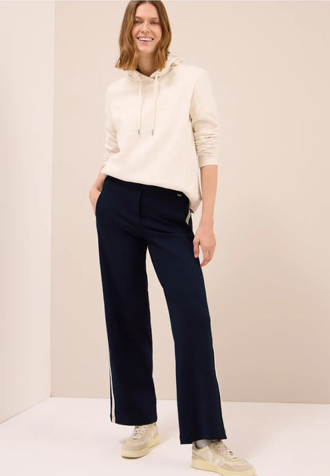 Cecil Neele Straight Trousers with side stripe