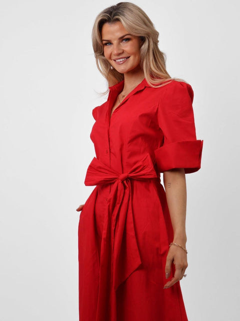 Kate & Pippa Whitney Dress - Red
