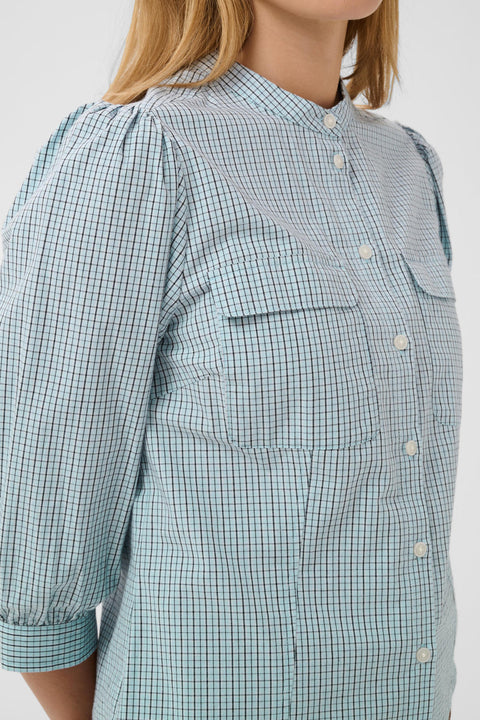 Part Two Chinette Shirt - gray dawn